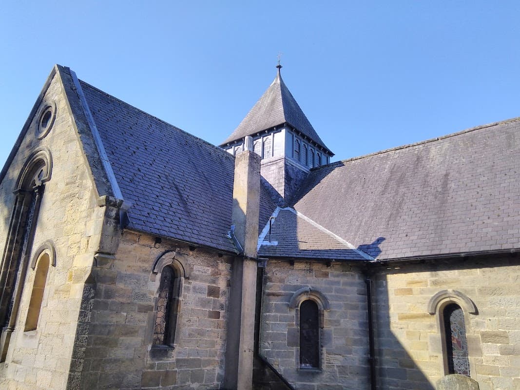 Bus Stop at St Oswalds Church - Bus Stops in sowerby north yorkshire