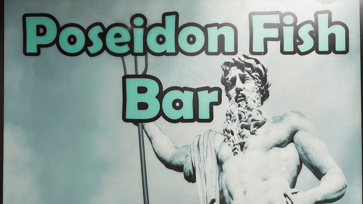 Dining at Poseidon Fish Bar in stocksbridge