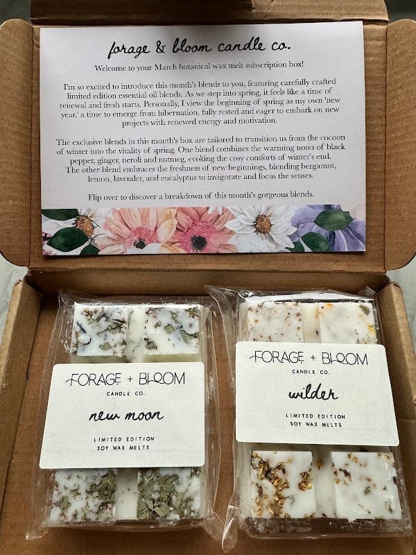 Forage + Bloom Candle Co - Homeware in tadcaster