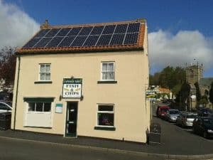 Dining at The Captains Table in hunmanby