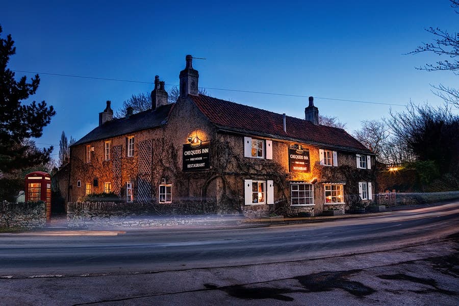 Pub The Chequers Inn in ledsham