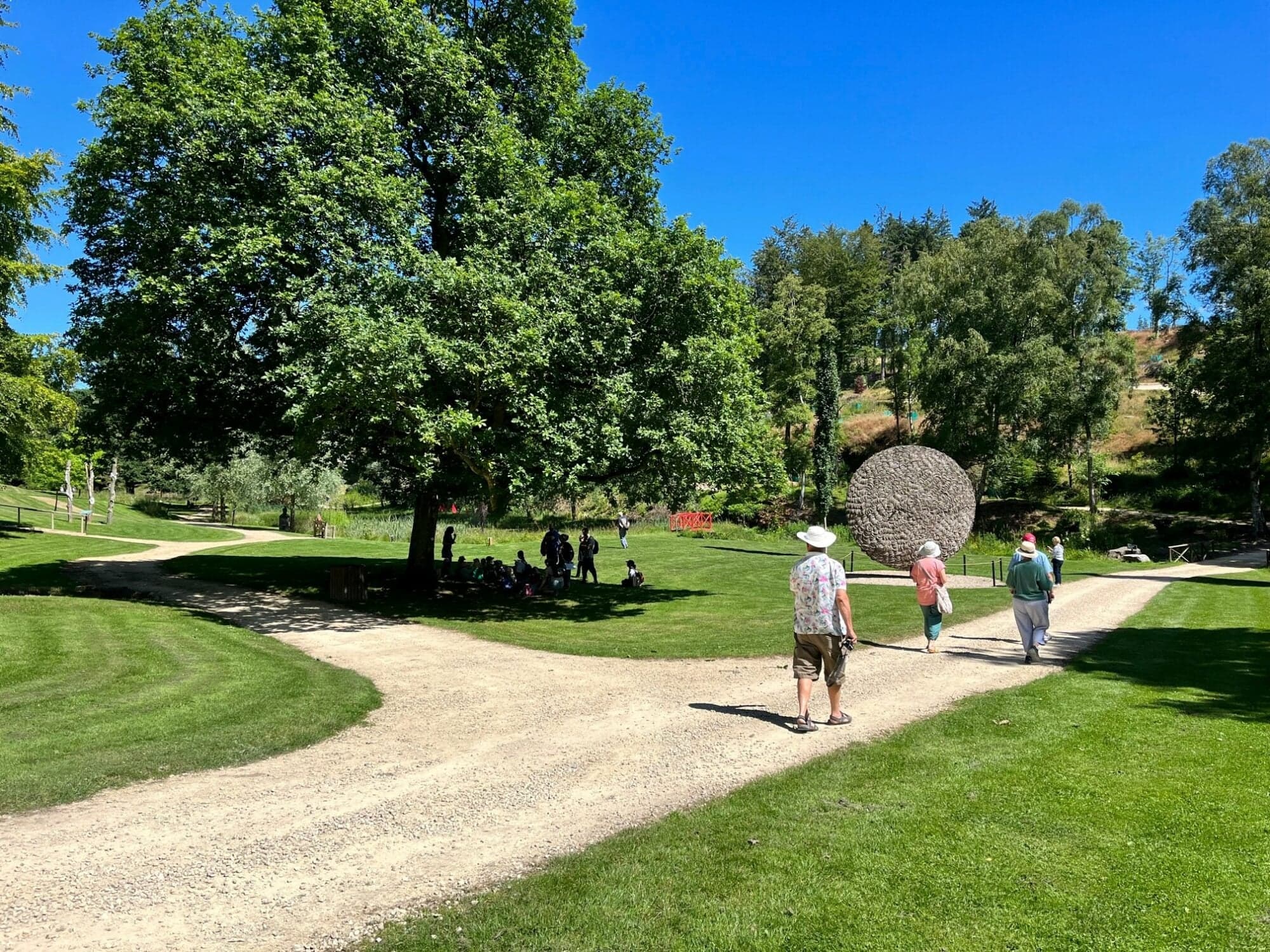 Dining at The Himalayan Garden & Sculpture Park in grewelthorpe