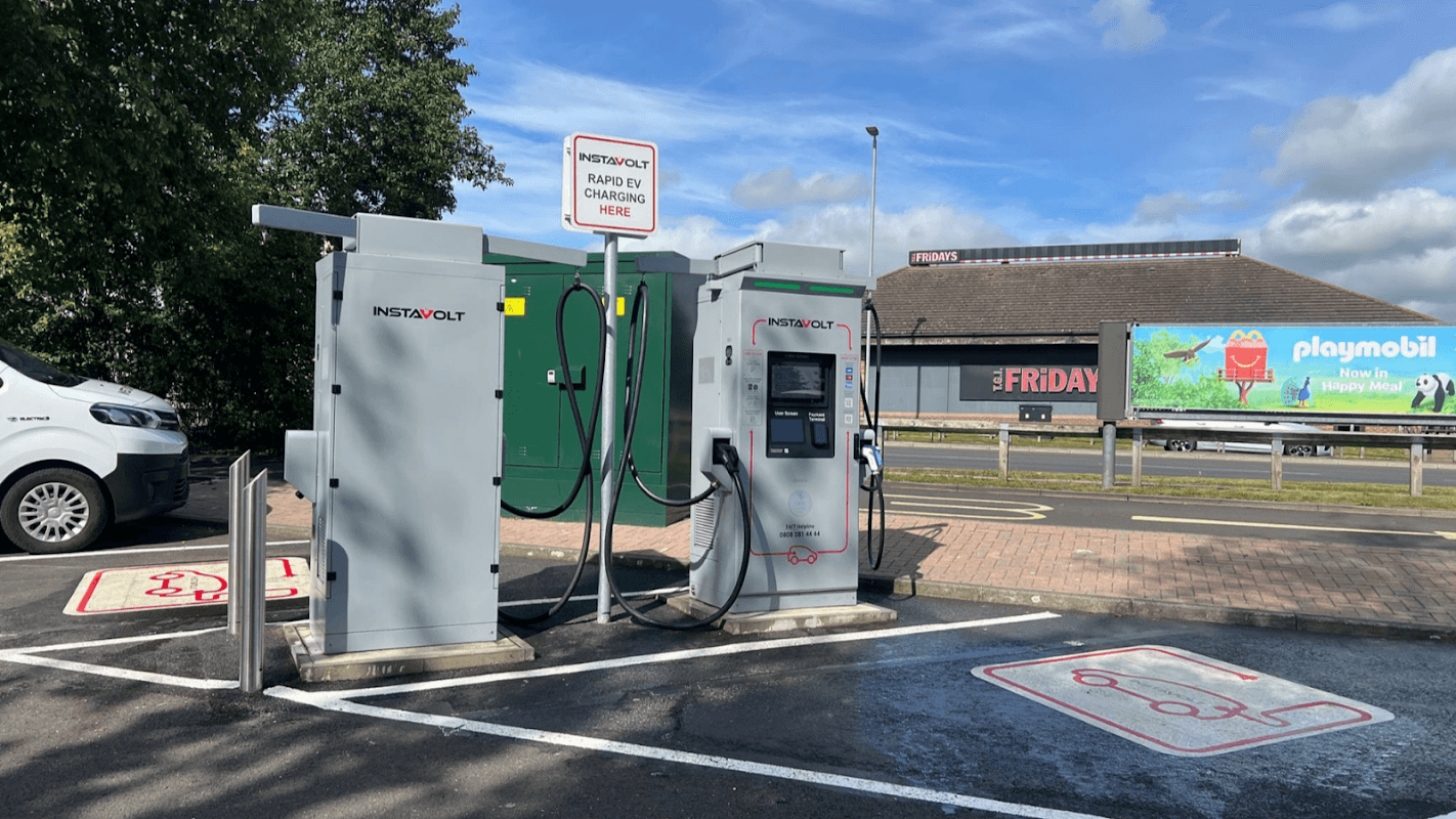 InstaVolt Charging Station - EV Charging in thornaby