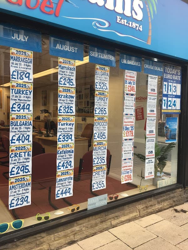 Althams Travel Services Ltd - Travel Agents in todmorden