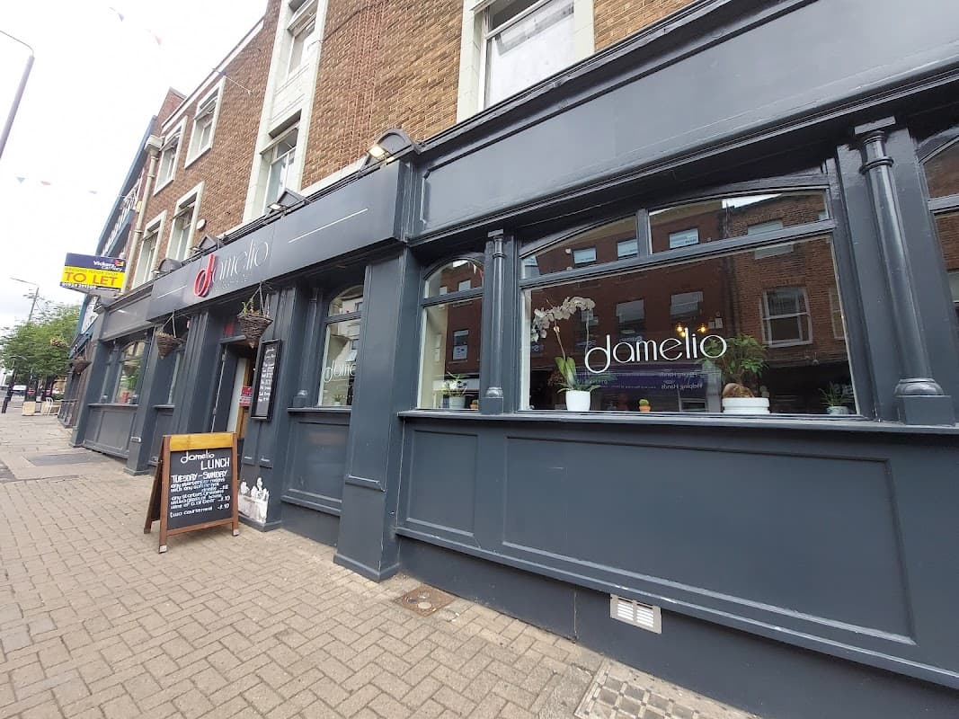 Dining at Damelio in wakefield