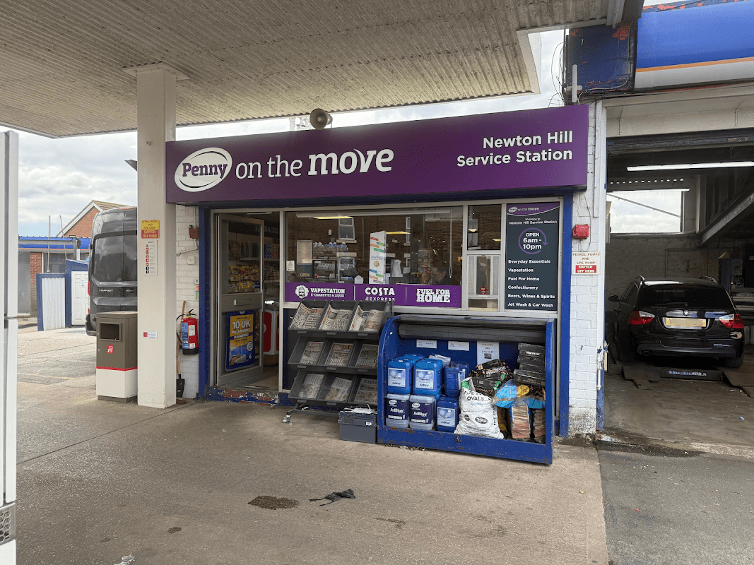 Newton Hill Service Station - Penny on the Move - Petrol Stations in wakefield