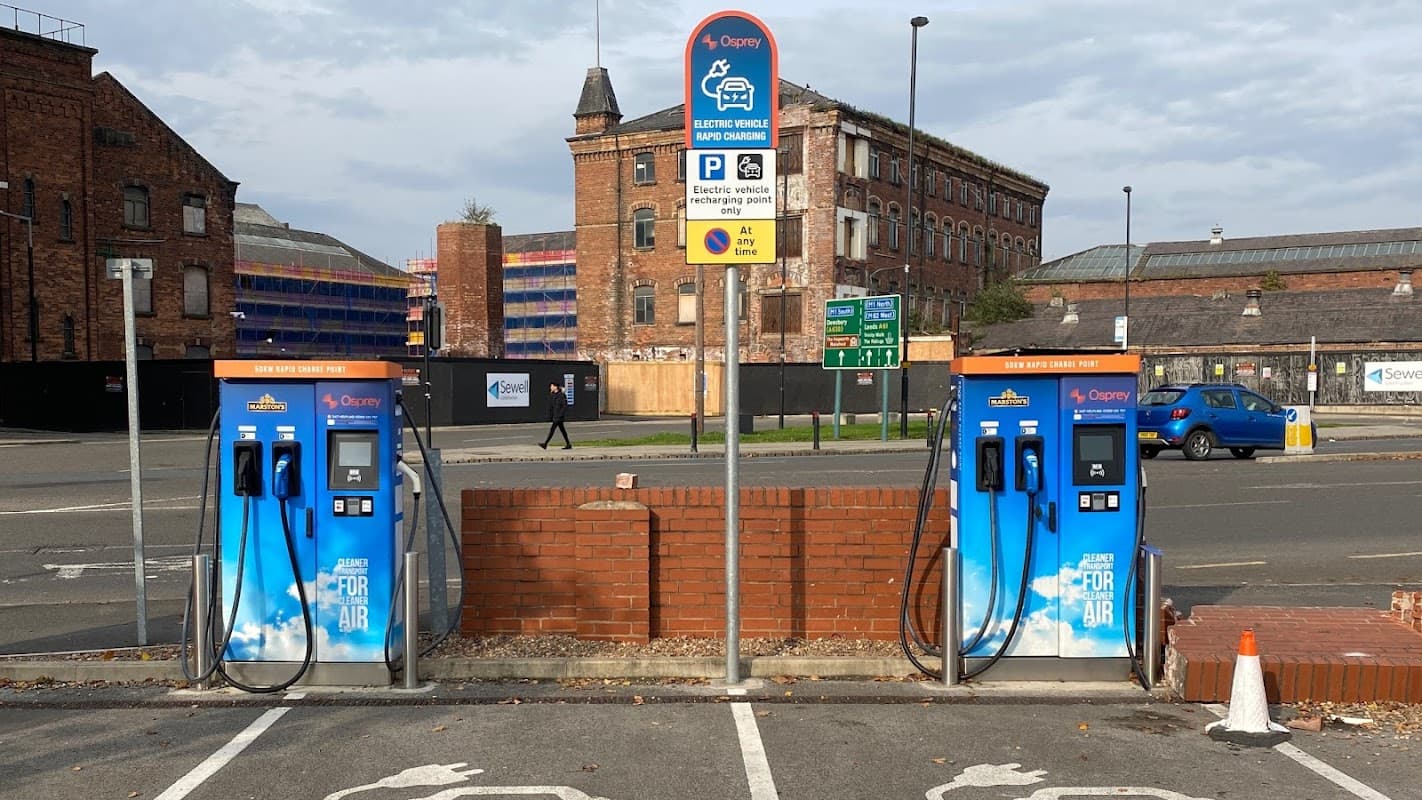 Osprey Charging Station - EV Charging in wakefield