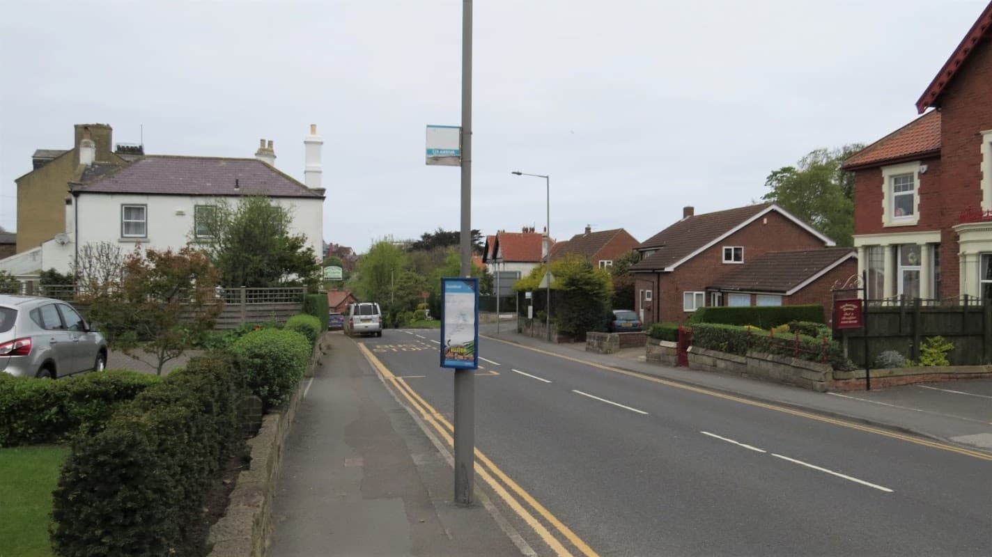 Bus Stop at Meadowfields - Bus Stops in whitby