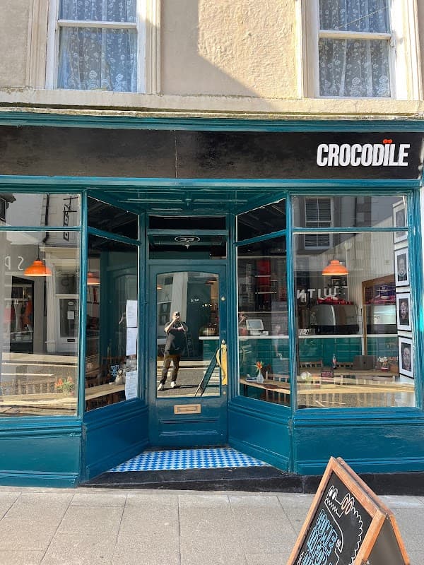 Dining at Crocodile in whitby