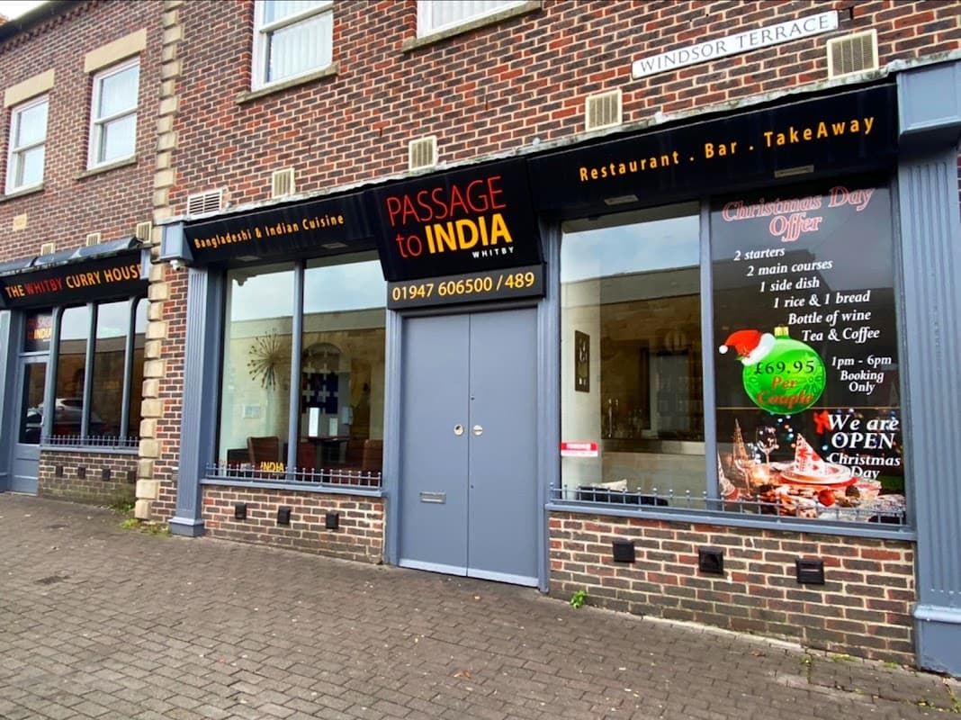 Dining at Passage To India in whitby