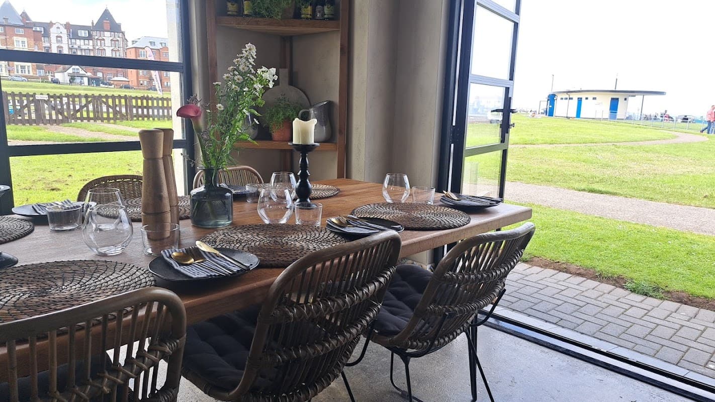 Dining at Pizza West in whitby