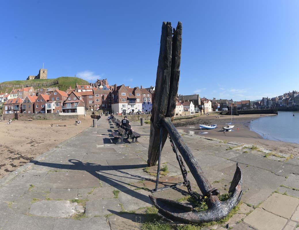 Wooden Anchor - Historic Site in whitby