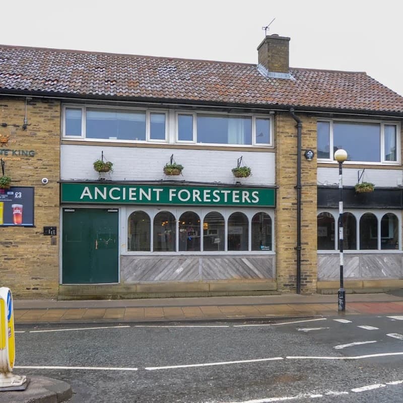 Dining at Ancient Foresters in wibsey