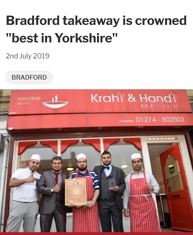 Dining at Krahi & Handi Masters in wibsey