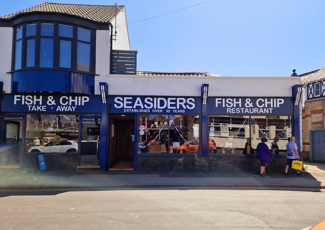Dining at Seasiders Fish & Chips in withernsea