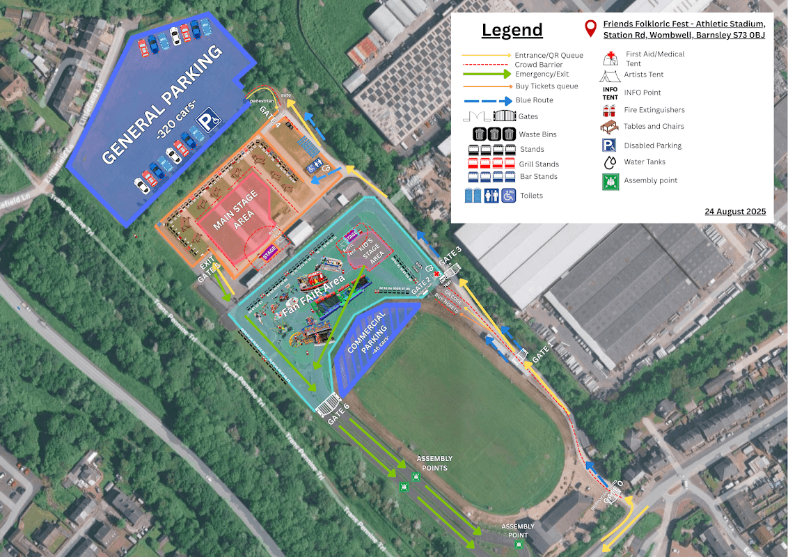 Friends Folkloric Fest - Playgrounds in wombwell