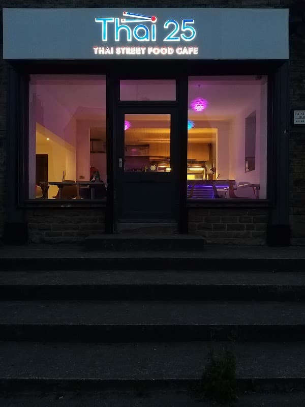 Dining at Thai 25 Street Food Cafe in wombwell