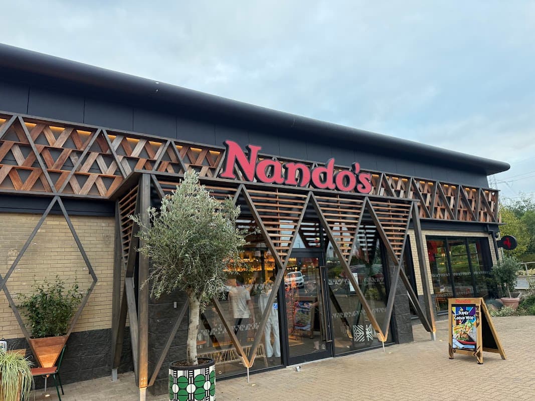 Dining at Nando's Sheffield - Crystal Peaks in woodhouse