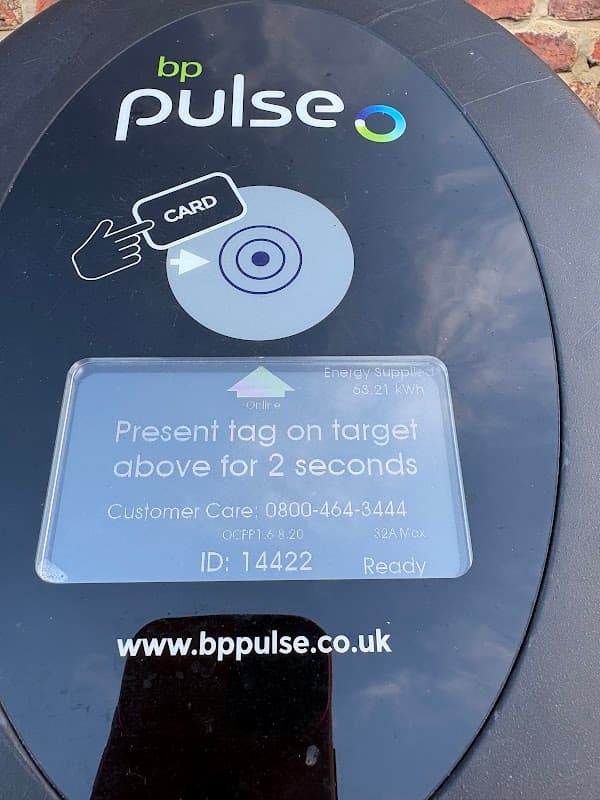 bp pulse Charging Station - EV Charging in york