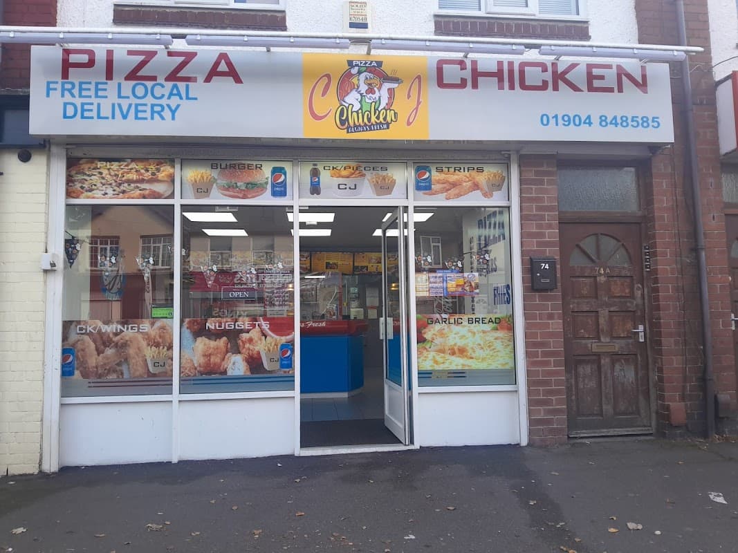 CJ Chicken Pizza - Takeaway in york