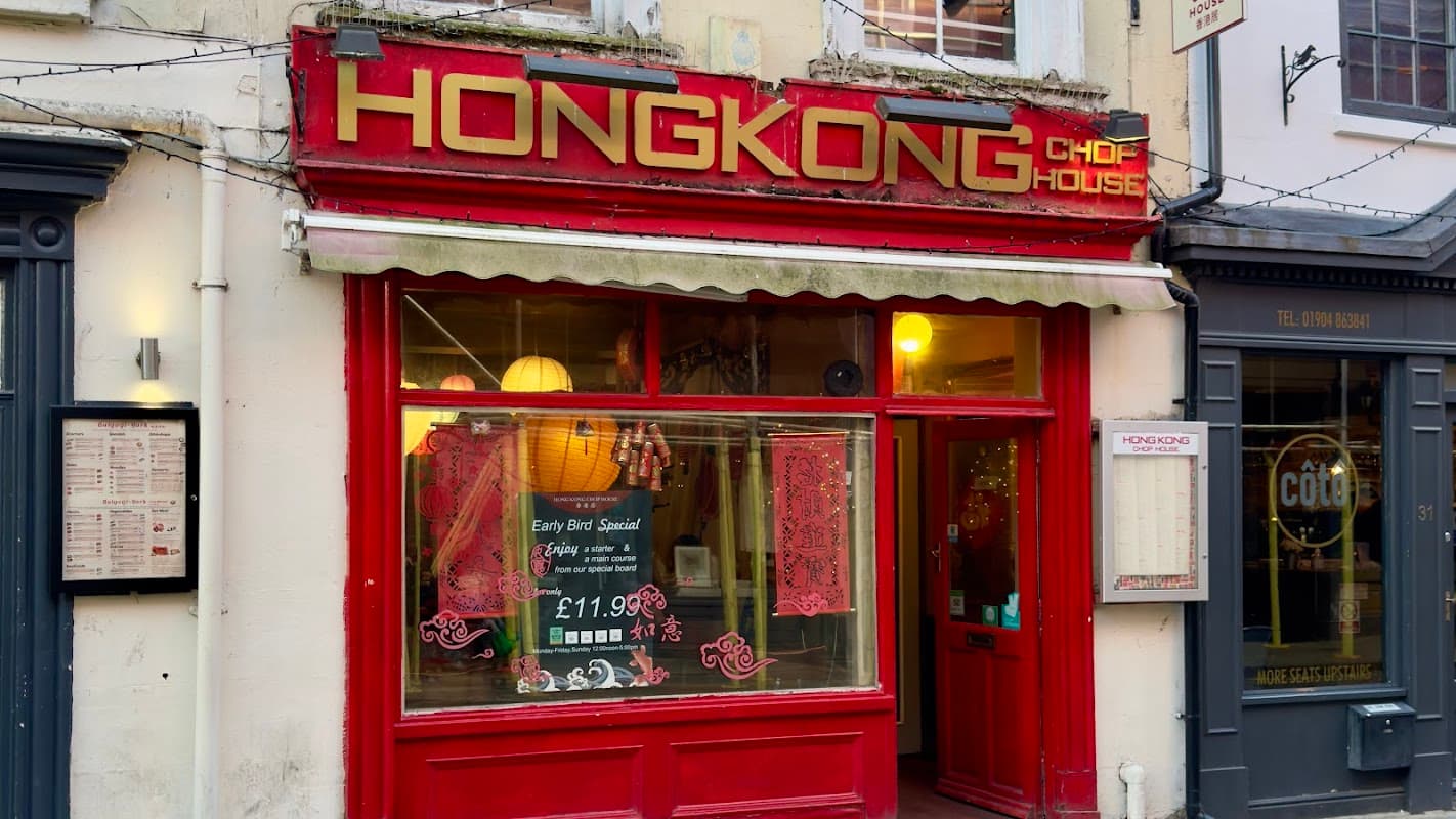 Dining at Hong Kong Chop House in york