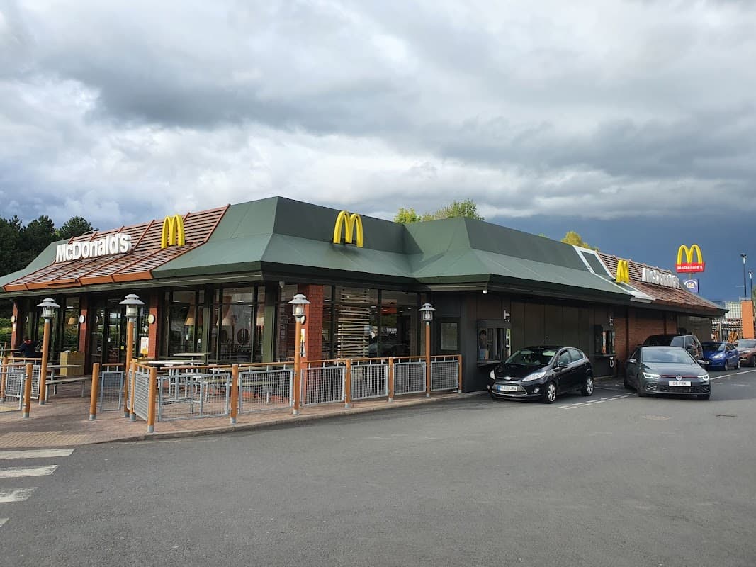 Dining at McDonald's in york