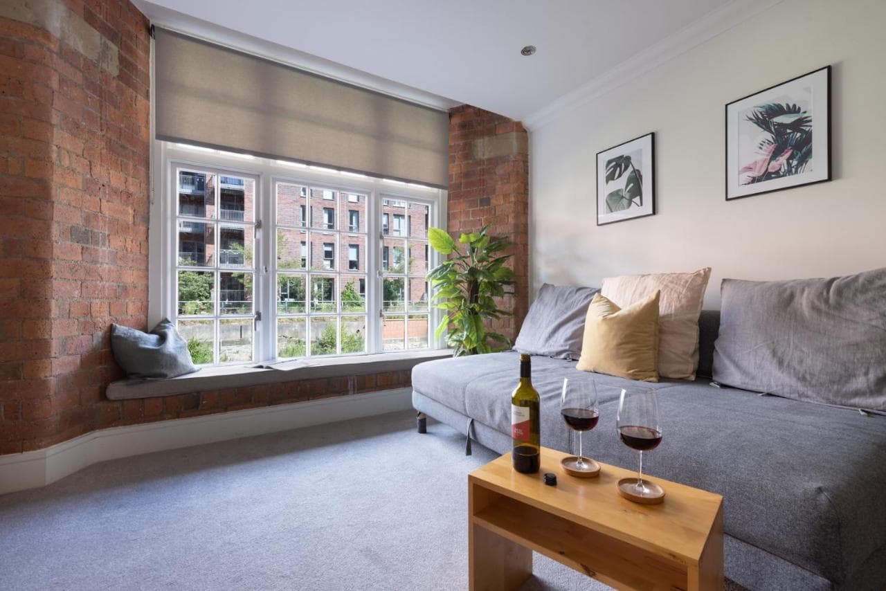 Accommodation at No 18 The Waterline Apartment York Riverside in york