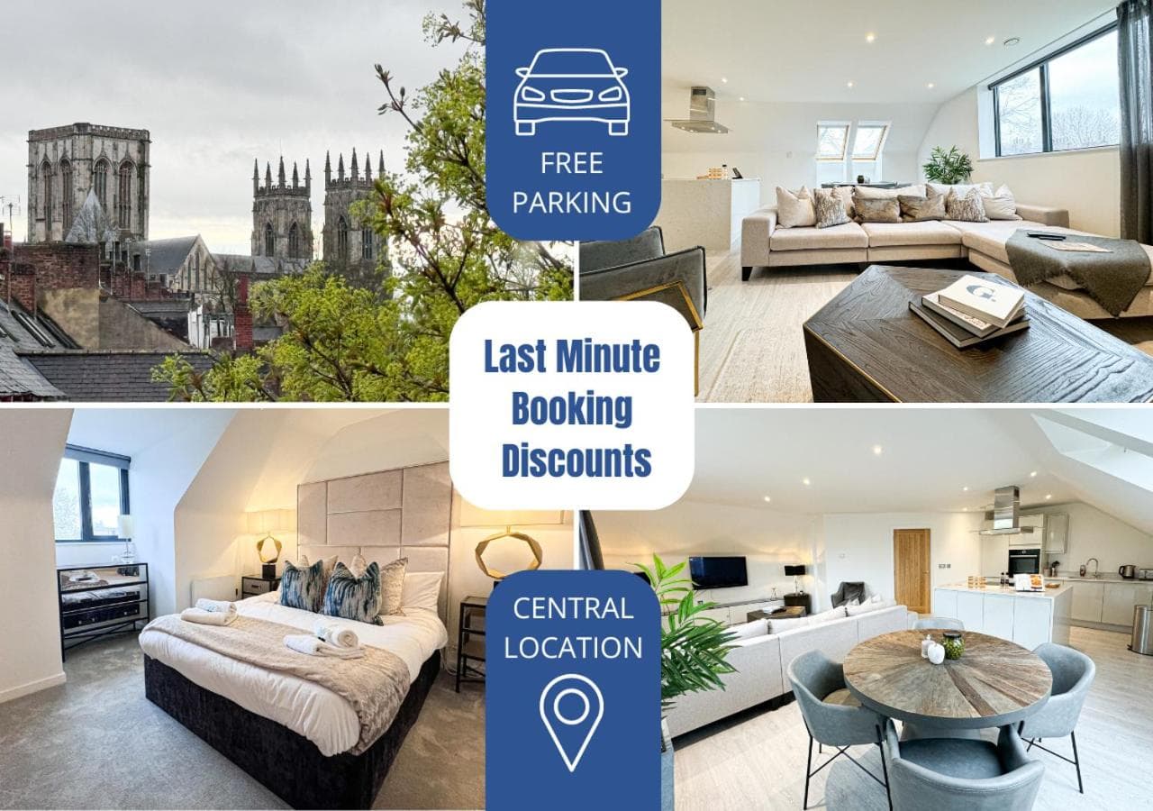 Accommodation at Penthouse - St Johns Mews - City Centre - Close to York Minster - Free Parking in york