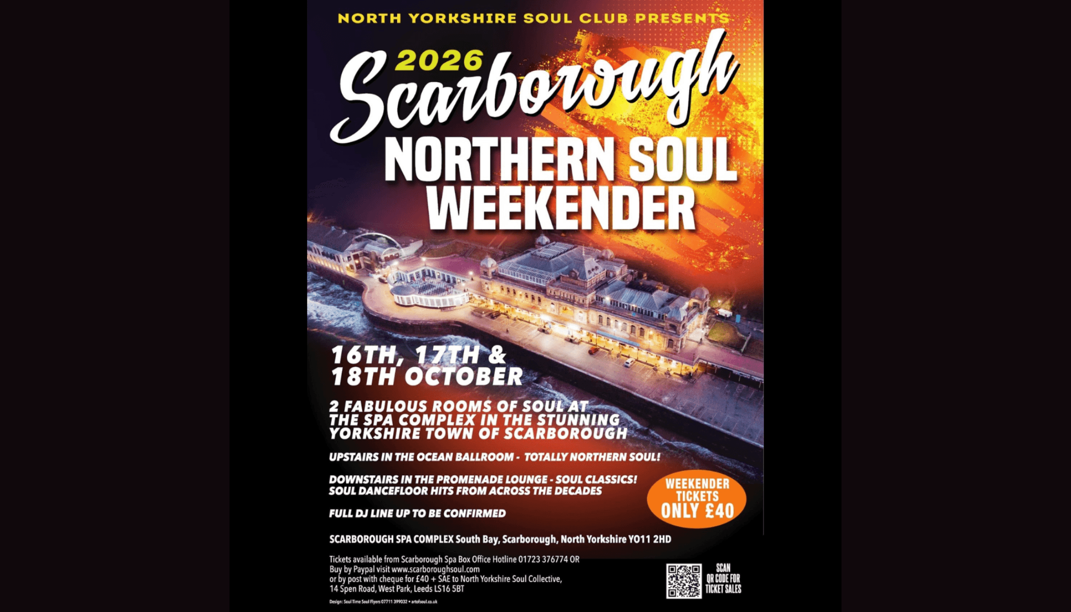 Scarborough Northern Soul Weekender 2026