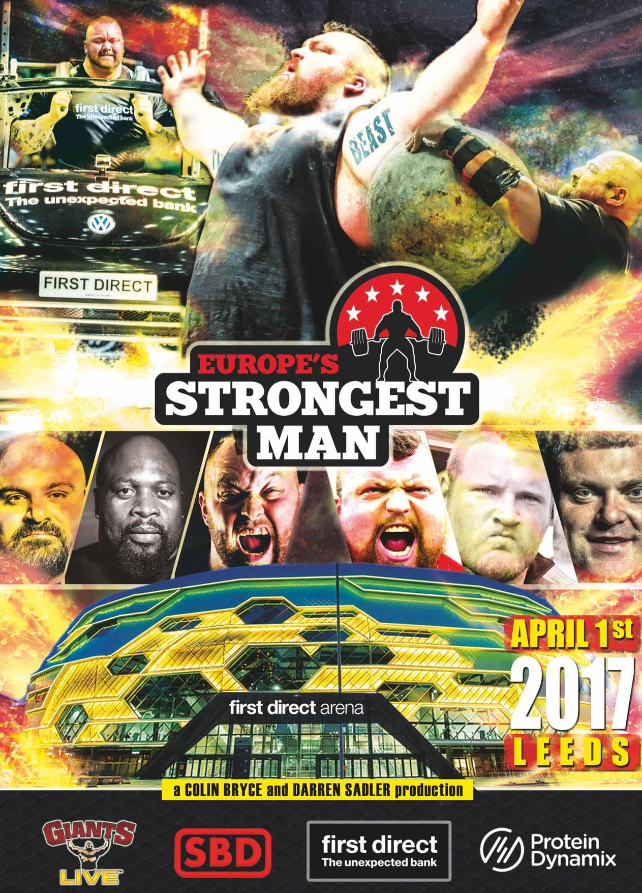 Event image for Venue Premium Tickets - Europe's Strongest Man