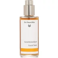 Dr Hauschka Facial Toner 100ml in clear glass bottle with white label and silver spray cap.