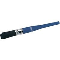 Blue Draper 260MM parts cleaning brush with black bristles and ergonomic handle.