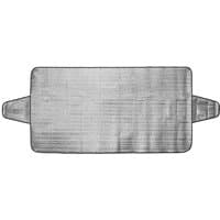 Gray Draper All-Season Windscreen Shield with side flaps and textured surface for windshield protection.