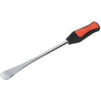 Silver Sealey Deluxe Tyre Lever 300mm with a black and red ergonomic handle.