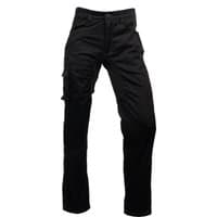 Black Caterpillar Operator Fx trousers, size 42, with multiple pockets and reinforced stitching.