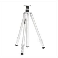 White Owl Labs tripod with adjustable legs and black rubber feet, designed for Meeting Owl camera.