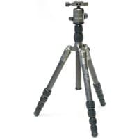 Black Slik Rover C tripod with three adjustable legs and a ball head for digital and film cameras.