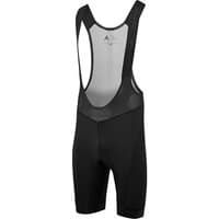 Black Altura Progel Plus men's bib shorts with mesh back panel and padded seat, featuring wide shoulder straps.