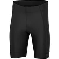 Black Altura Progel Plus men's cycling shorts with padded waist and sleek, smooth finish.