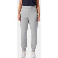 Grey Helly Hansen HP Ocean Trousers, XS, with elastic waistband and tapered legs, worn with white sneakers.