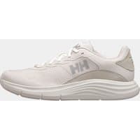 White Helly Hansen men’s marine shoes, size 7.5, with textured sole, lace-up design, and HH logo on the side.