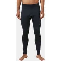 Black Helly Hansen sailing trousers, snug fit, reinforced knees, elastic waistband, size XL.