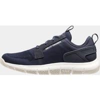 Navy Helly Hansen Women's Henley Sneakers with mesh upper, white sole, and lace-up design.