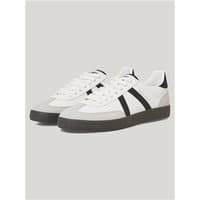 White and grey Jack & Jones trainers with black accents, lace-up front, and dark sole, size 41.