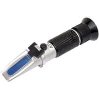 Draper ARFR AdBlue refractometer with silver body, black grip, and blue viewing prism.