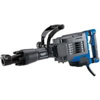 Draper Expert blue and black electric breaker with side handle and vented motor housing, corded design.