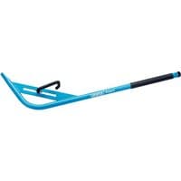 Blue Draper Expert Suspension Arm Lever with black grip handle and hook attachment.