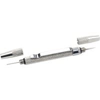 Metallic Draper Expert vehicle washer jet cleaning tool with textured grip and pointed needle tips on both ends.