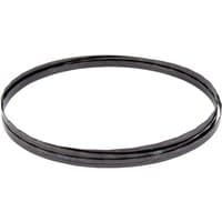 Black Draper bandsaw blade, 6mm x 24tpi x 1400mm, coiled in a loop, designed for precision cutting.