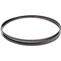 Circular Draper two-wheel bandsaw blade, 200mm, with sharp teeth and metallic finish.